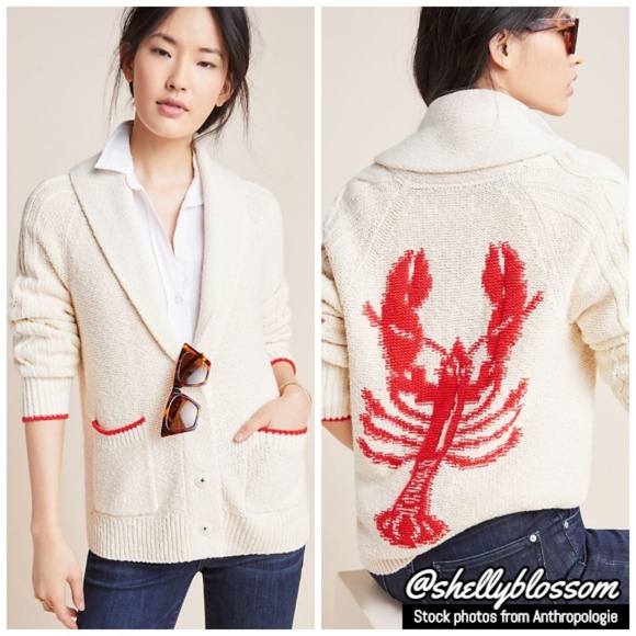 cropped flower cardigan